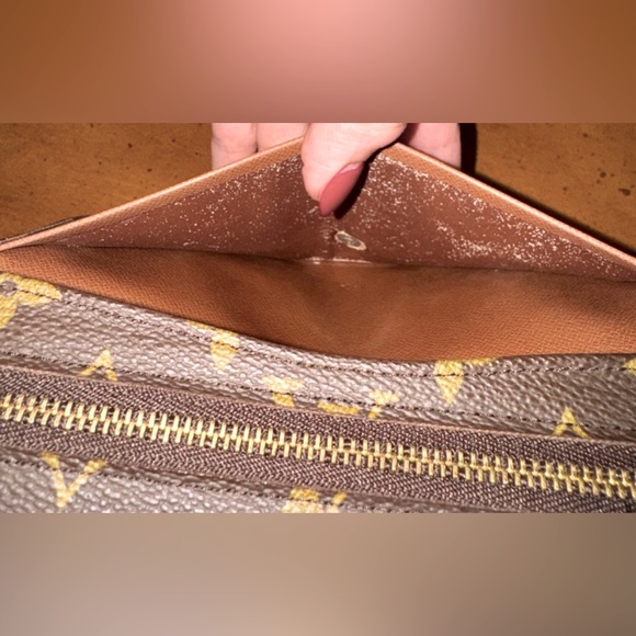 💛🤎 Louis Vuitton Monogram Pochette Rabat Clutch - Picture 5 of 11